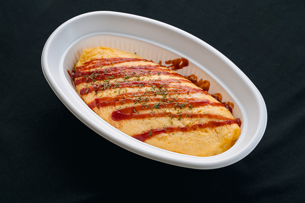 ドライカレーオムライス