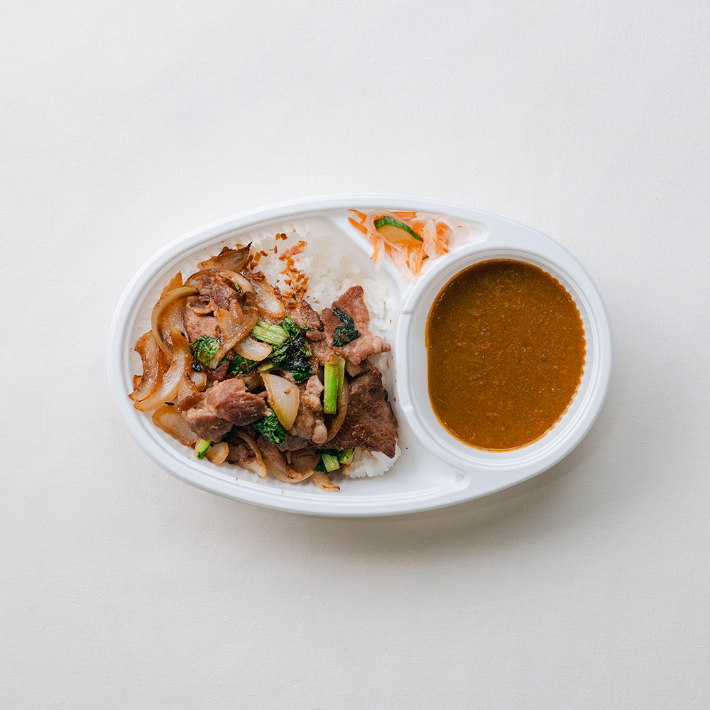 ポークージンジャーカレー