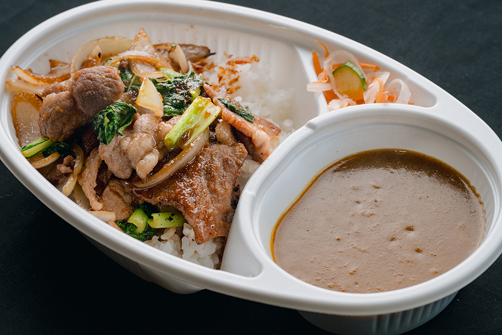 ポークージンジャーカレー