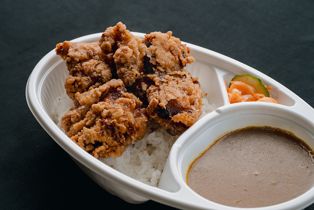 から揚げカレー